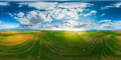 Jezioro Kąpskie i... sarny