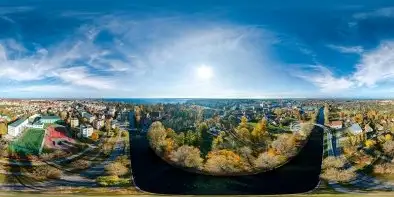 Kanał Łuczański w jesiennych kolorach