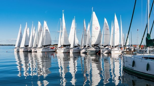 Porty i przystanie  na Mazurach