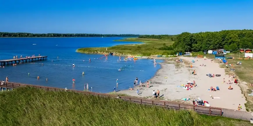 Jakie nazywa się jezioro ze zdjęcia? podpowiedź - coraz mniej w nim wody