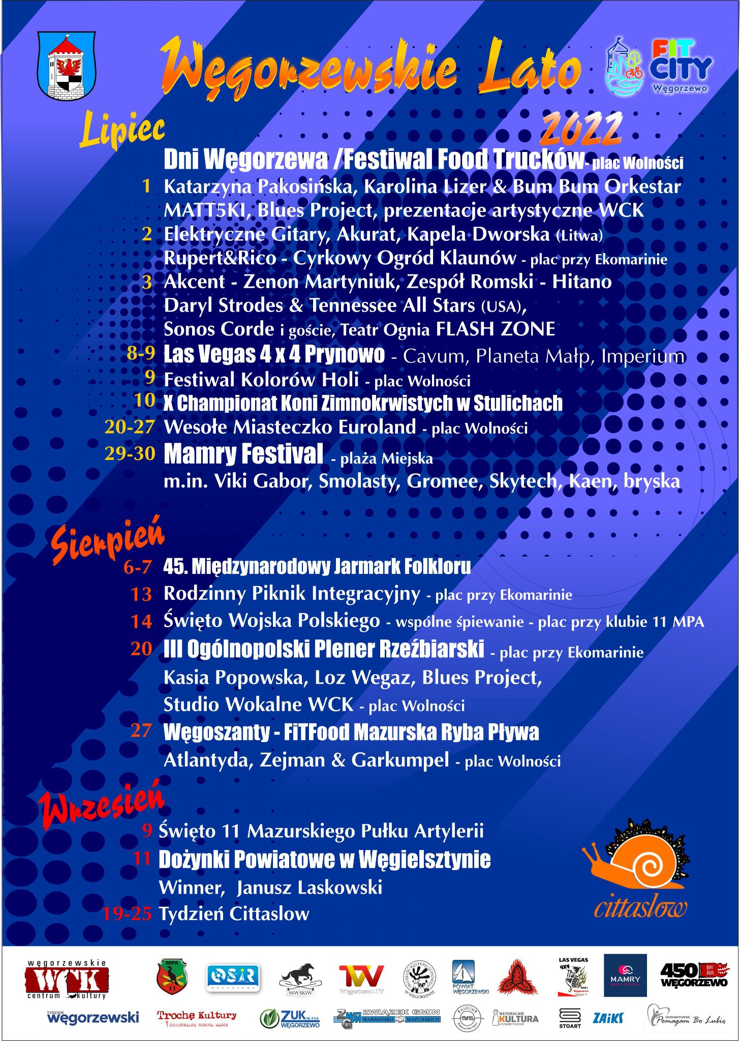 Imprezowe lato w Węgorzewie. Co będzie się działo?