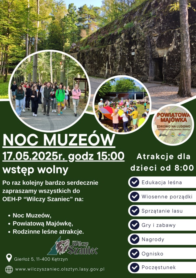 Noc Muzeów w Wilczym Szańcu – podróż w głąb historii II wojny światowej