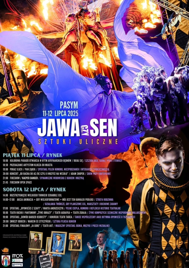 Pasym między jawą a snem – magia ulicznych sztuk powraca