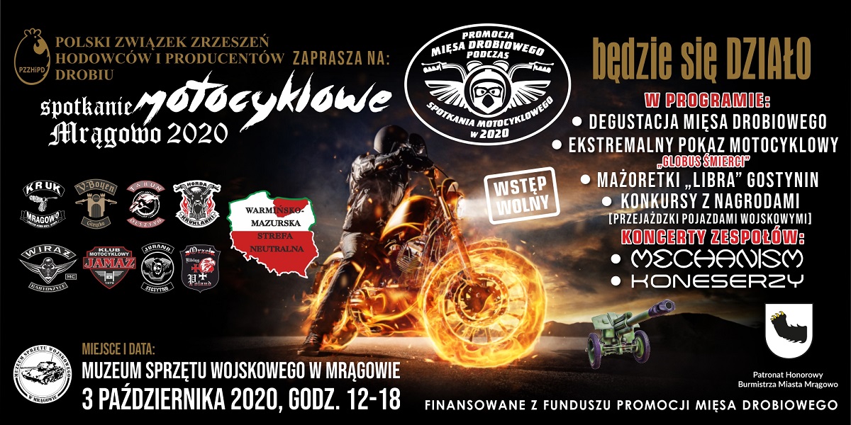 Święto miłośników potraw z drobiu w motocyklowym wydaniu