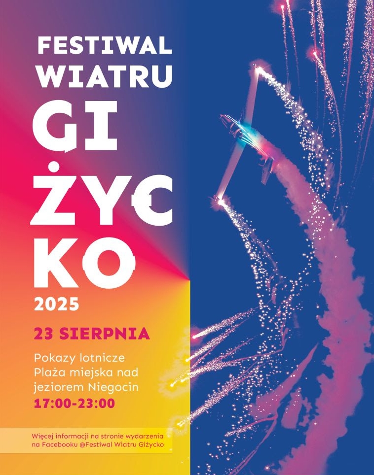 Festiwal Wiatru 2025 w Giżycku. Niezwykłe wydarzenie na Mazurach